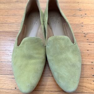 Naturalizer line green ballet flats